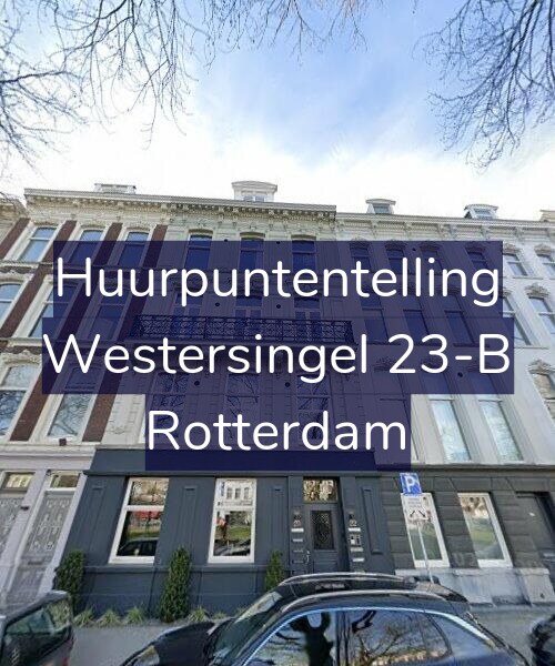 Foto gevel Huurpuntentelling voor Westersingel 23-B, Rotterdam
