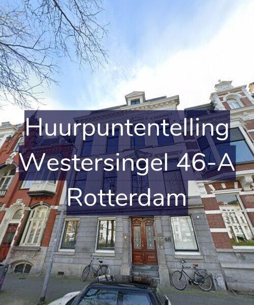 Foto gevel Huurpuntentelling voor Westersingel 46-A, Rotterdam