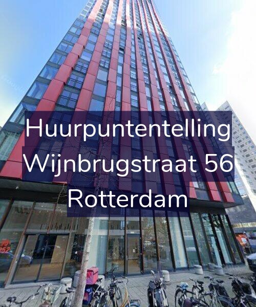 Foto gevel Huurpuntentelling voor Wijnbrugstraat 56, Rotterdam