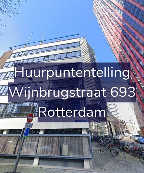 Foto gevel Huurpuntentelling voor Wijnbrugstraat 693, Rotterdam