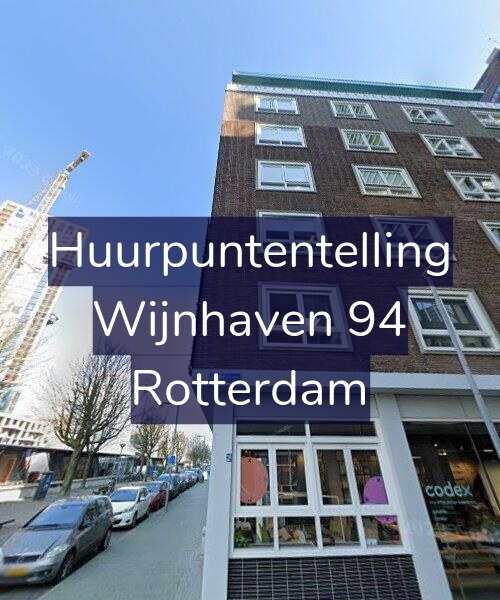 Foto gevel Huurpuntentelling voor Wijnhaven 94, Rotterdam