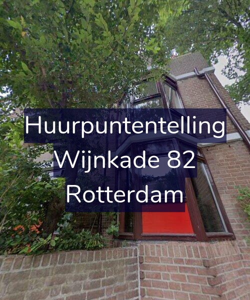 Foto gevel Huurpuntentelling voor Wijnkade 82, Rotterdam