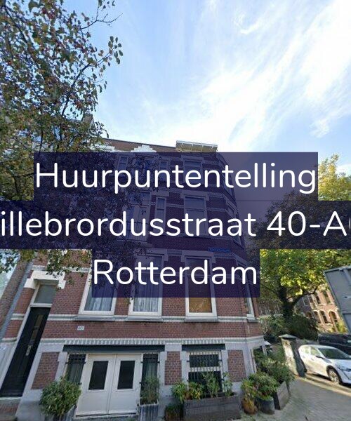 Foto gevel Huurpuntentelling voor Willebrordusstraat 40-A02, Rotterdam