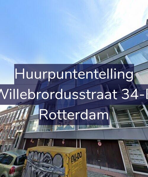 Foto gevel Huurpuntentelling voor Willebrordusstraat 34-B, Rotterdam