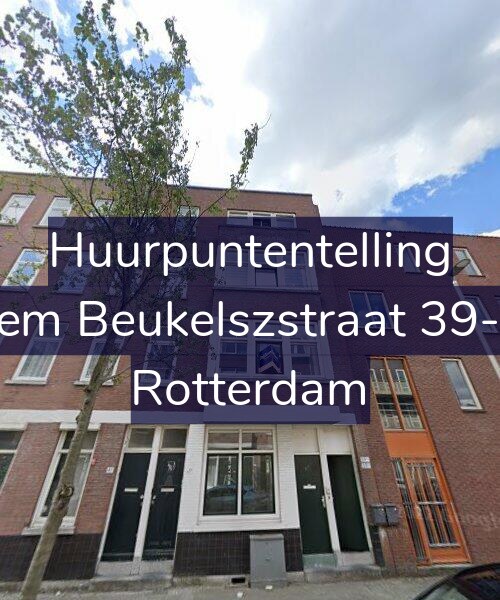 Foto gevel Huurpuntentelling voor Willem Beukelszstraat 39-A01, Rotterdam