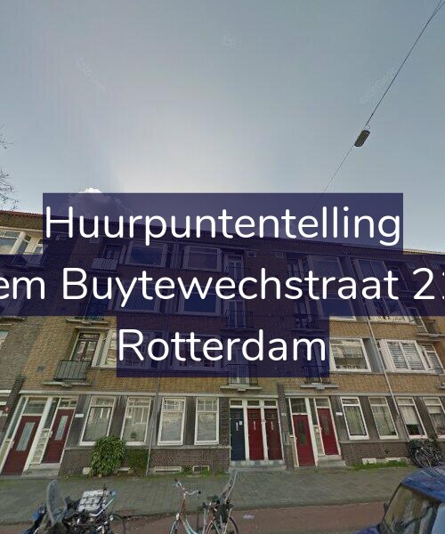 Foto gevel Huurpuntentelling voor Willem Buytewechstraat 212-B, Rotterdam