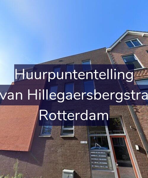 Foto gevel Huurpuntentelling voor Willem van Hillegaersbergstraat 33-C, Rotterdam