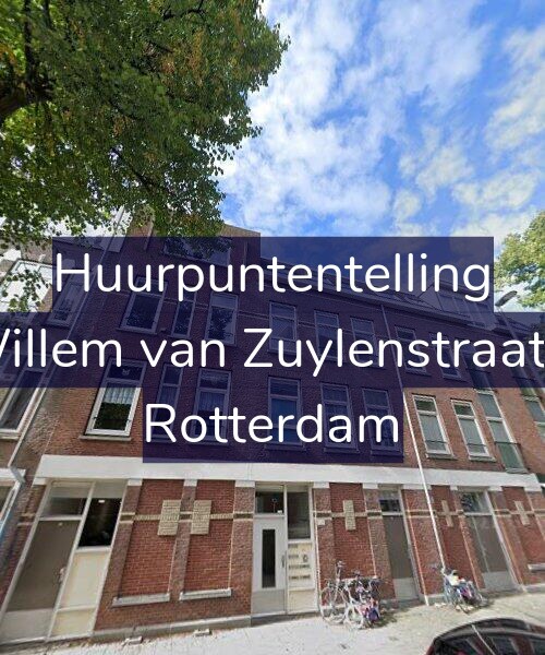 Foto gevel Huurpuntentelling voor Willem van Zuylenstraat 3, Rotterdam