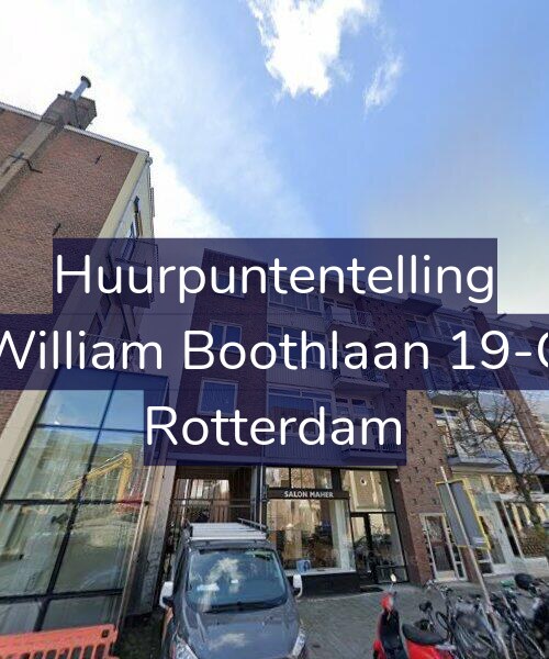 Foto gevel Huurpuntentelling voor William Boothlaan 19-C, Rotterdam