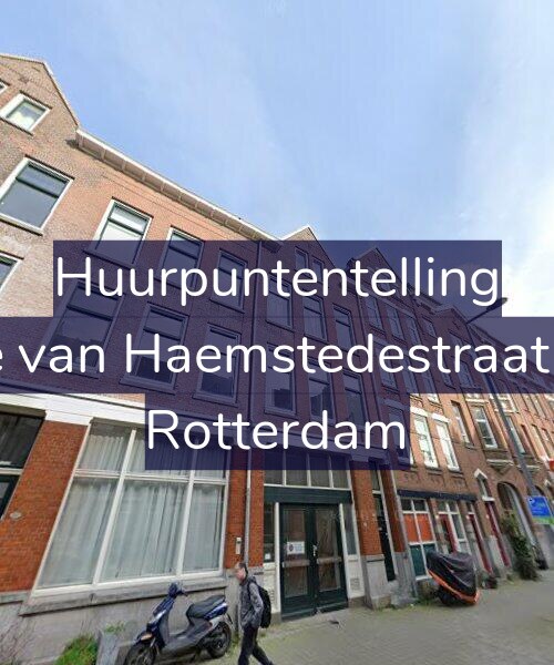 Foto gevel Huurpuntentelling voor Witte van Haemstedestraat 34-B, Rotterdam