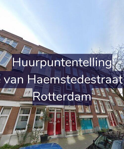 Foto gevel Huurpuntentelling voor Witte van Haemstedestraat 17-A, Rotterdam