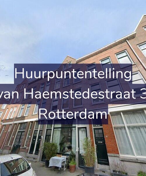 Foto gevel Huurpuntentelling voor Witte van Haemstedestraat 32-A03, Rotterdam