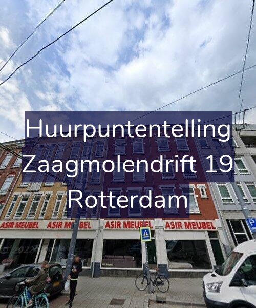 Foto gevel Huurpuntentelling voor Zaagmolendrift 19, Rotterdam