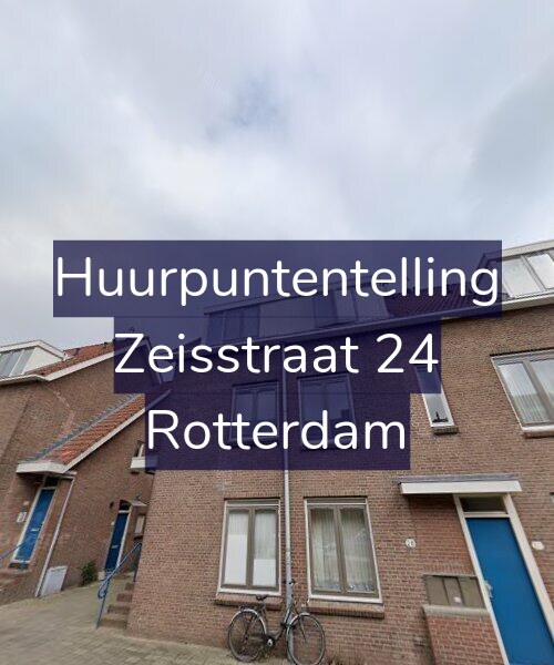 Foto gevel Huurpuntentelling voor Zeisstraat 24, Rotterdam