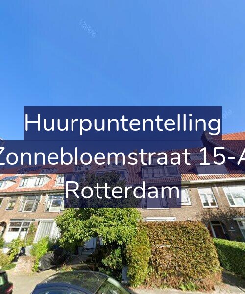 Foto gevel Huurpuntentelling voor Zonnebloemstraat 15-A, Rotterdam