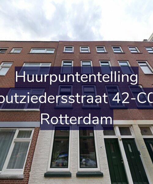 Foto gevel Huurpuntentelling voor Zoutziedersstraat 42-C01, Rotterdam