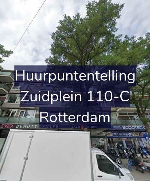 Foto gevel Huurpuntentelling voor Zuidplein 110-C, Rotterdam