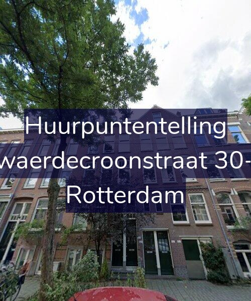 Foto gevel Huurpuntentelling voor Zwaerdecroonstraat 30-B, Rotterdam