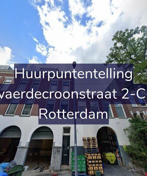 Foto gevel Huurpuntentelling voor Zwaerdecroonstraat 2-C02, Rotterdam