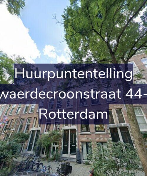 Foto gevel Huurpuntentelling voor Zwaerdecroonstraat 44-A, Rotterdam
