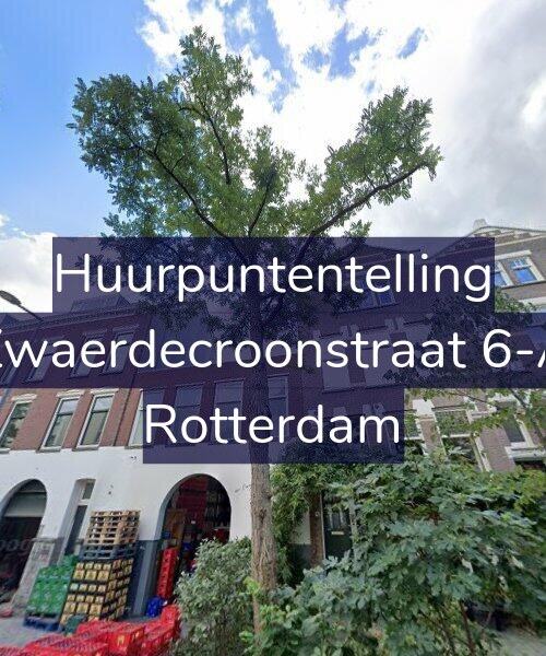 Foto gevel Huurpuntentelling voor Zwaerdecroonstraat 6-A, Rotterdam