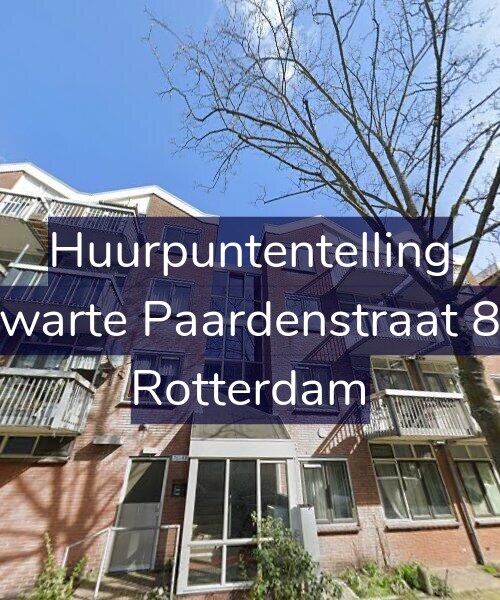 Foto gevel Huurpuntentelling voor Zwarte Paardenstraat 82, Rotterdam