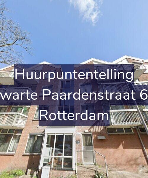 Foto gevel Huurpuntentelling voor Zwarte Paardenstraat 68, Rotterdam