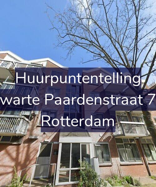 Foto gevel Huurpuntentelling voor Zwarte Paardenstraat 76, Rotterdam