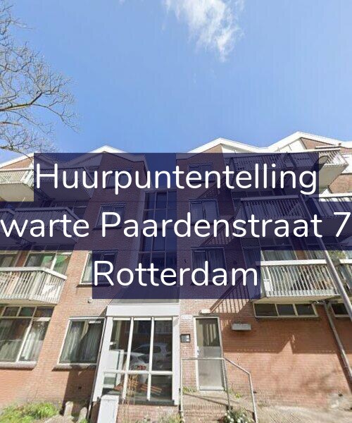 Foto gevel Huurpuntentelling voor Zwarte Paardenstraat 74, Rotterdam