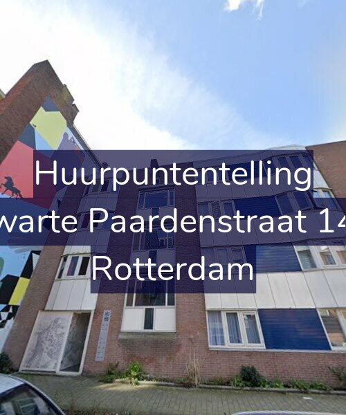 Foto gevel Huurpuntentelling voor Zwarte Paardenstraat 145, Rotterdam