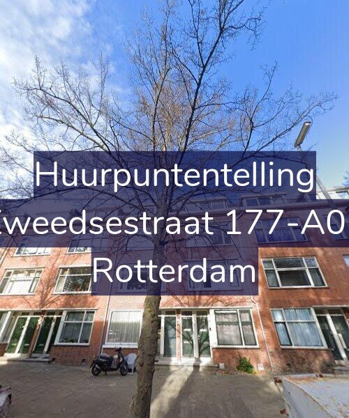 Foto gevel Huurpuntentelling voor Zweedsestraat 177-A02, Rotterdam