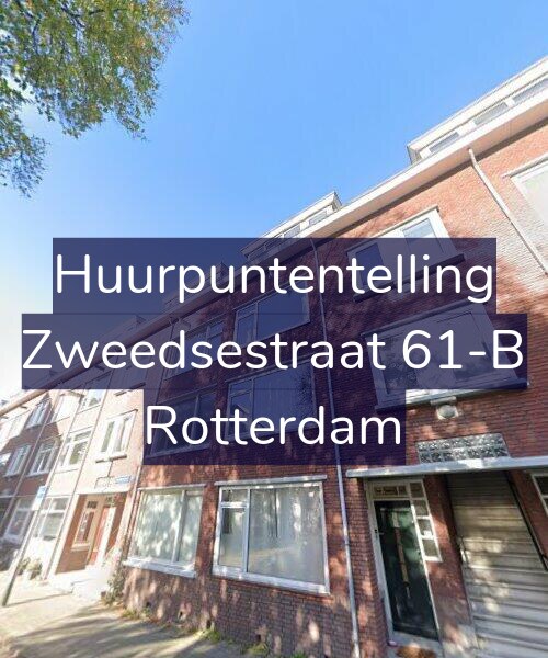 Foto gevel Huurpuntentelling voor Zweedsestraat 61-B, Rotterdam