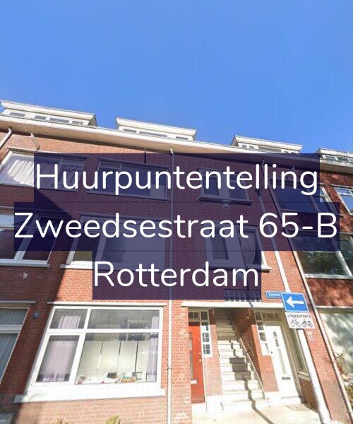 Foto gevel Huurpuntentelling voor Zweedsestraat 65-B, Rotterdam