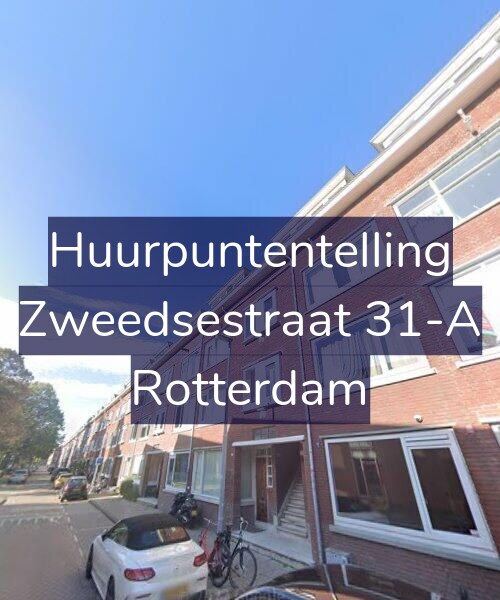 Foto gevel Huurpuntentelling voor Zweedsestraat 31-A, Rotterdam