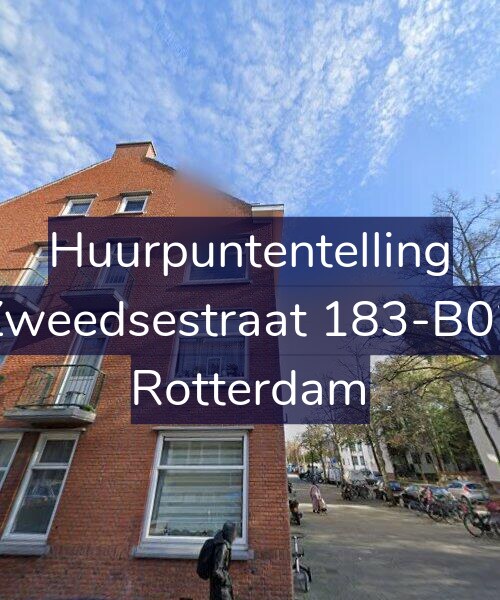 Foto gevel Huurpuntentelling voor Zweedsestraat 183-B02, Rotterdam