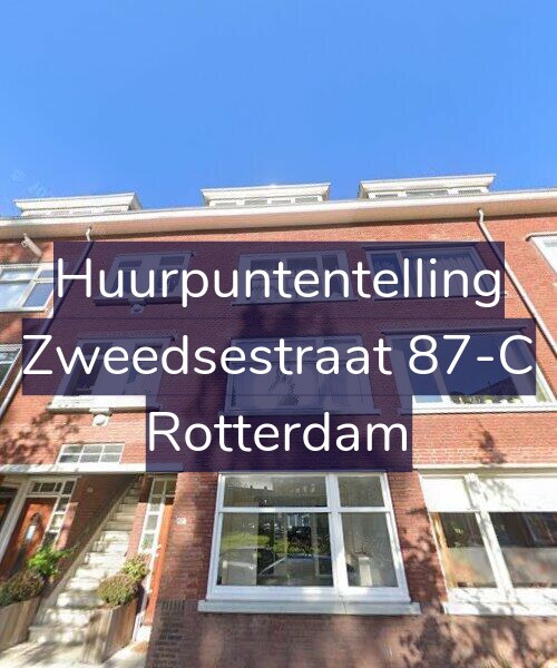 Foto gevel Huurpuntentelling voor Zweedsestraat 87-C, Rotterdam