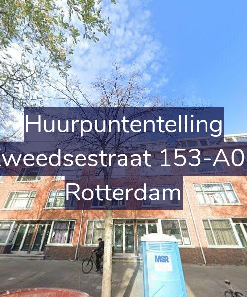 Foto gevel Huurpuntentelling voor Zweedsestraat 153-A01, Rotterdam
