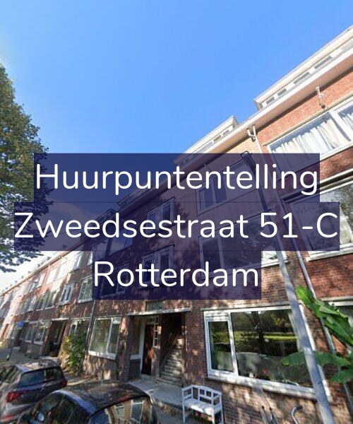 Foto gevel Huurpuntentelling voor Zweedsestraat 51-C, Rotterdam