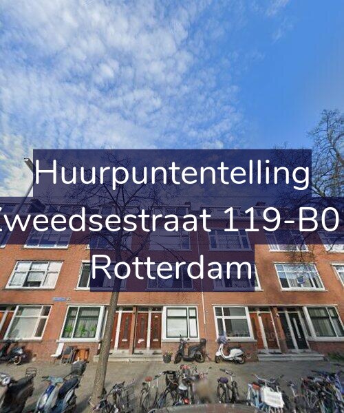 Foto gevel Huurpuntentelling voor Zweedsestraat 119-B02, Rotterdam