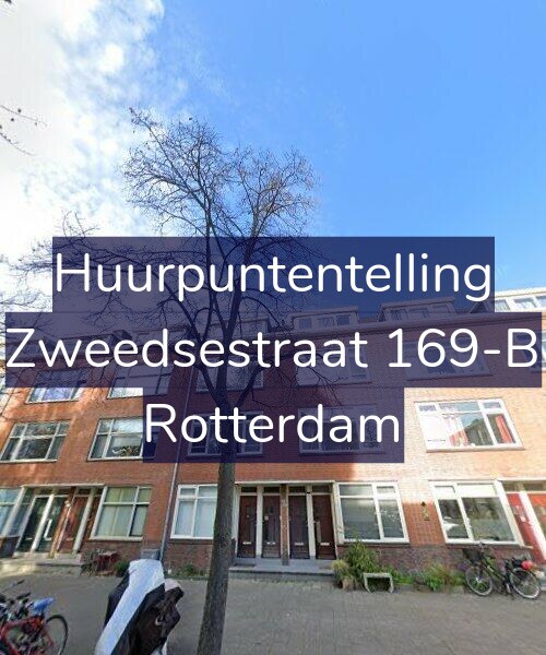 Foto gevel Huurpuntentelling voor Zweedsestraat 169-B, Rotterdam