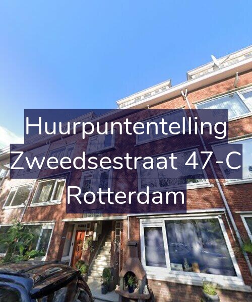 Foto gevel Huurpuntentelling voor Zweedsestraat 47-C, Rotterdam