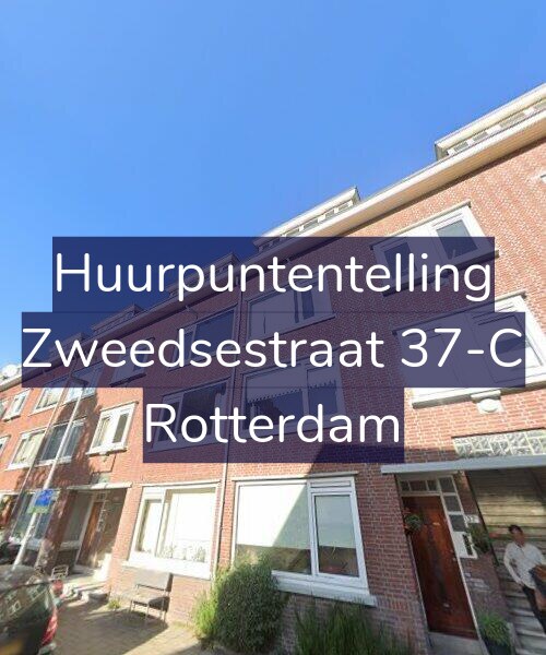Foto gevel Huurpuntentelling voor Zweedsestraat 37-C, Rotterdam