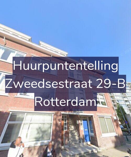Foto gevel Huurpuntentelling voor Zweedsestraat 29-B, Rotterdam