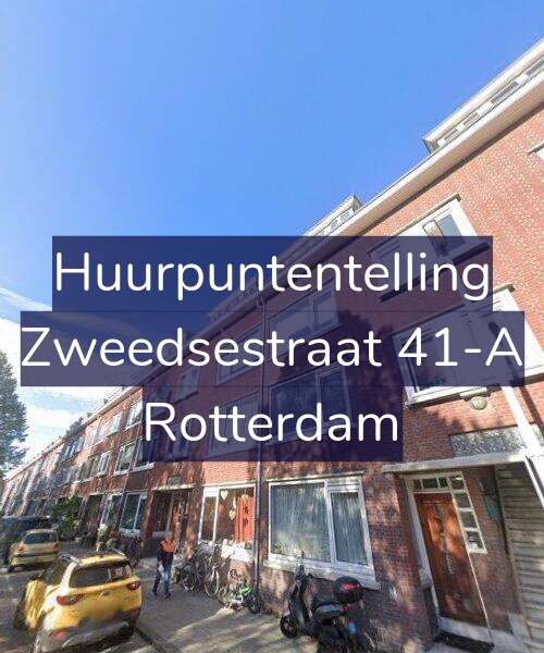 Foto gevel Huurpuntentelling voor Zweedsestraat 41-A, Rotterdam