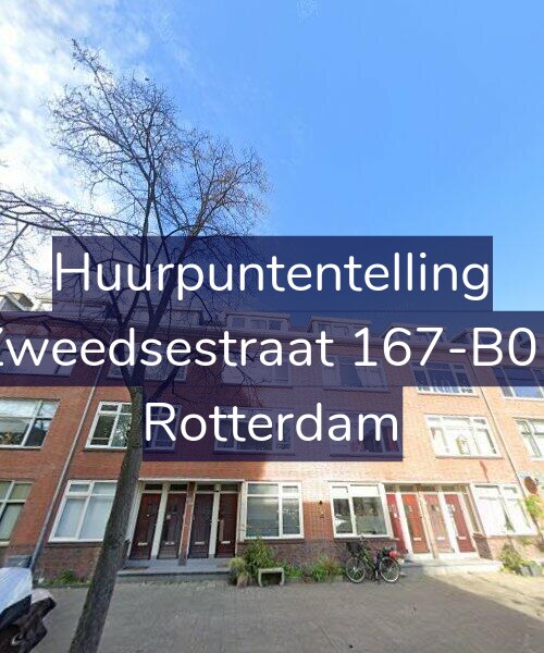 Foto gevel Huurpuntentelling voor Zweedsestraat 167-B01, Rotterdam