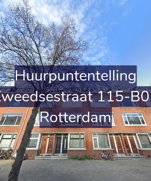 Foto gevel Huurpuntentelling voor Zweedsestraat 115-B02, Rotterdam