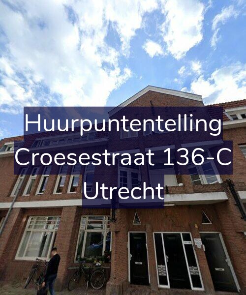 Foto gevel Huurpuntentelling voor Croesestraat 136-C, Utrecht