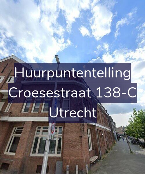 Foto gevel Huurpuntentelling voor Croesestraat 138-C, Utrecht