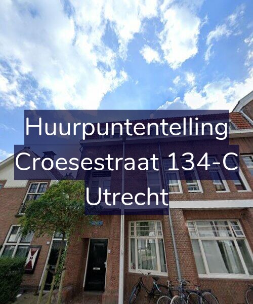 Foto gevel Huurpuntentelling voor Croesestraat 134-C, Utrecht