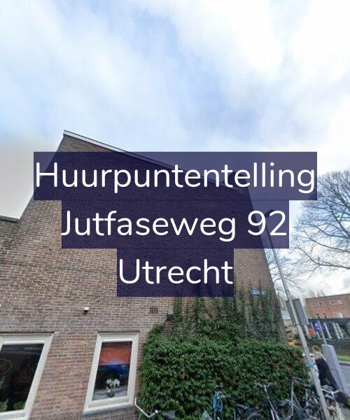Foto gevel Huurpuntentelling voor Jutfaseweg 92, Utrecht